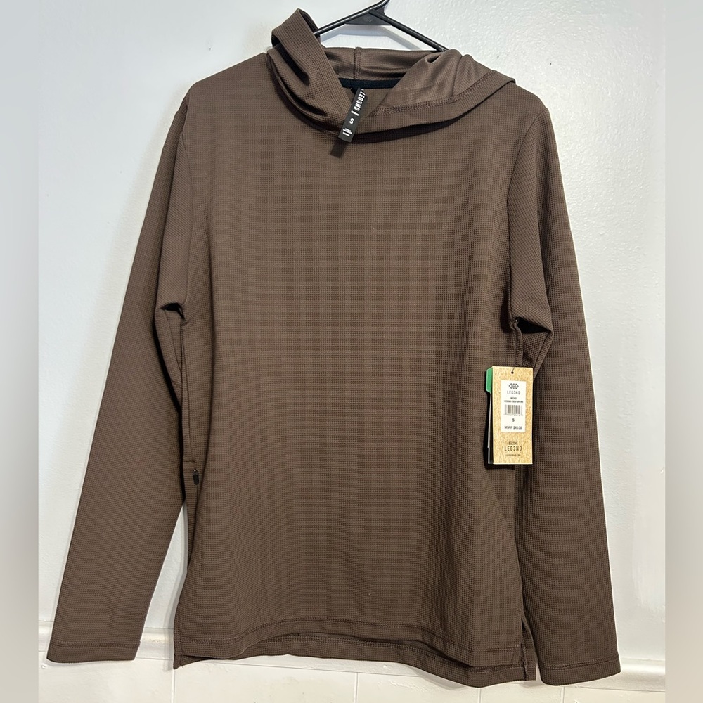 🏔️ Leg3nd Outdoor Men’s Hooded Long Sleeve Shirt- Small 🏔️